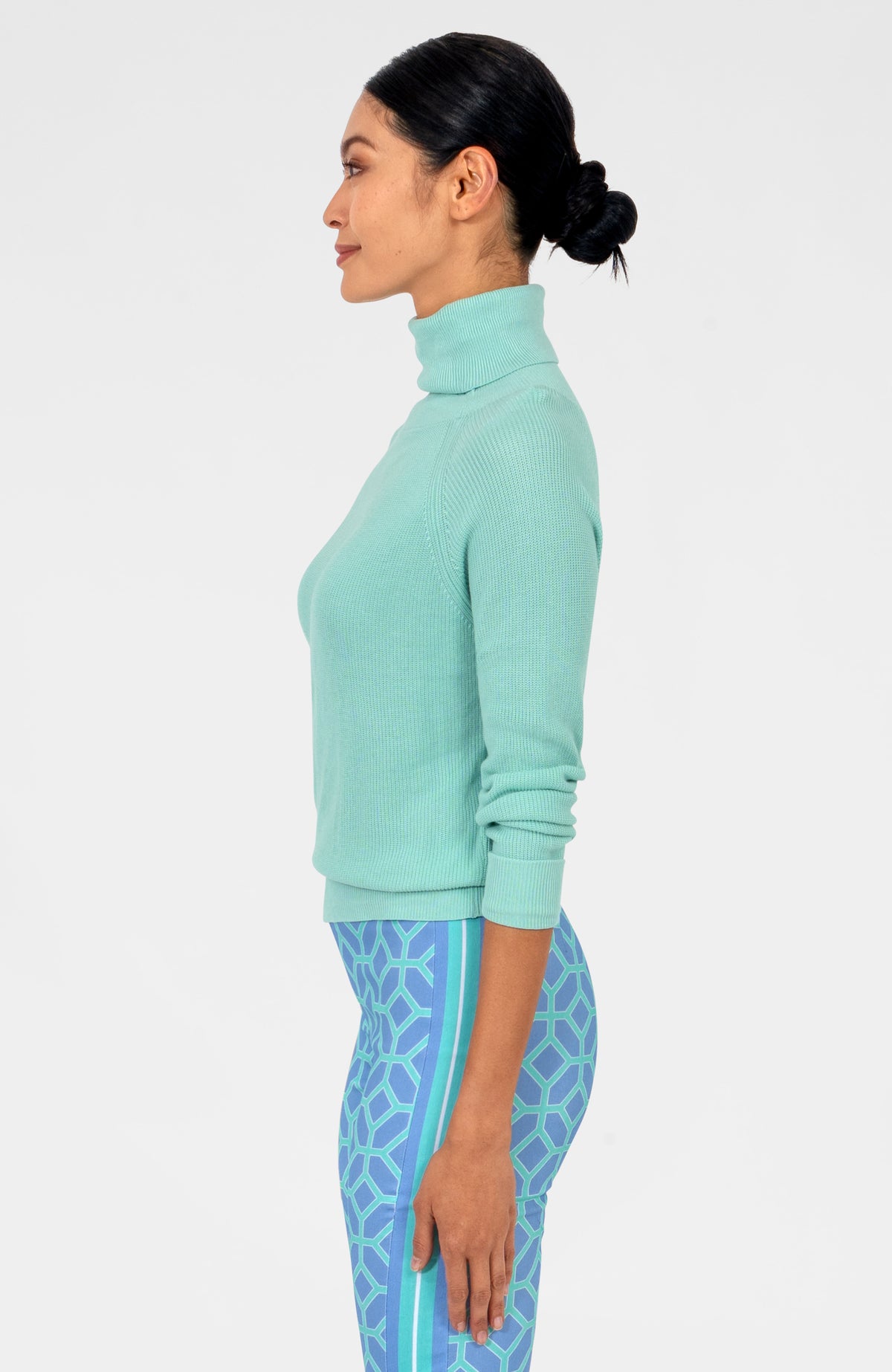 Turtle Sweater Seafoam