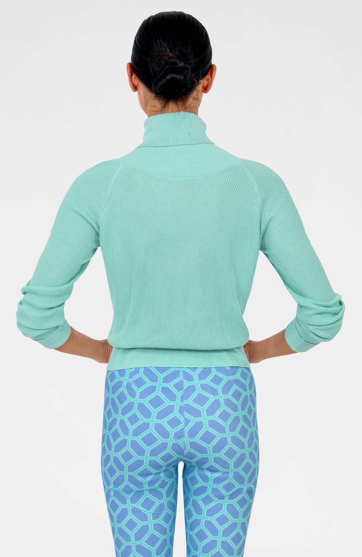 Turtle Sweater Seafoam