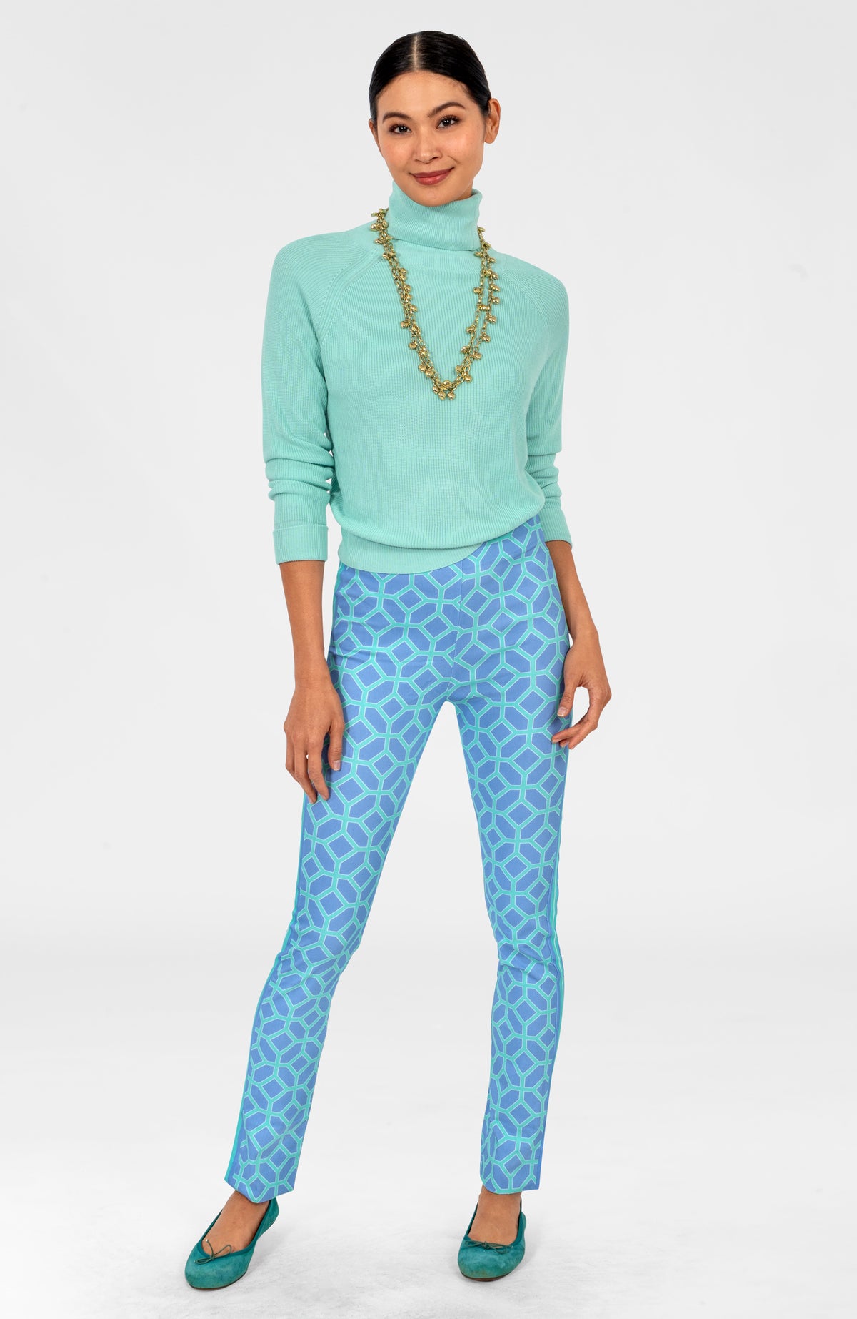 Turtle Sweater Seafoam