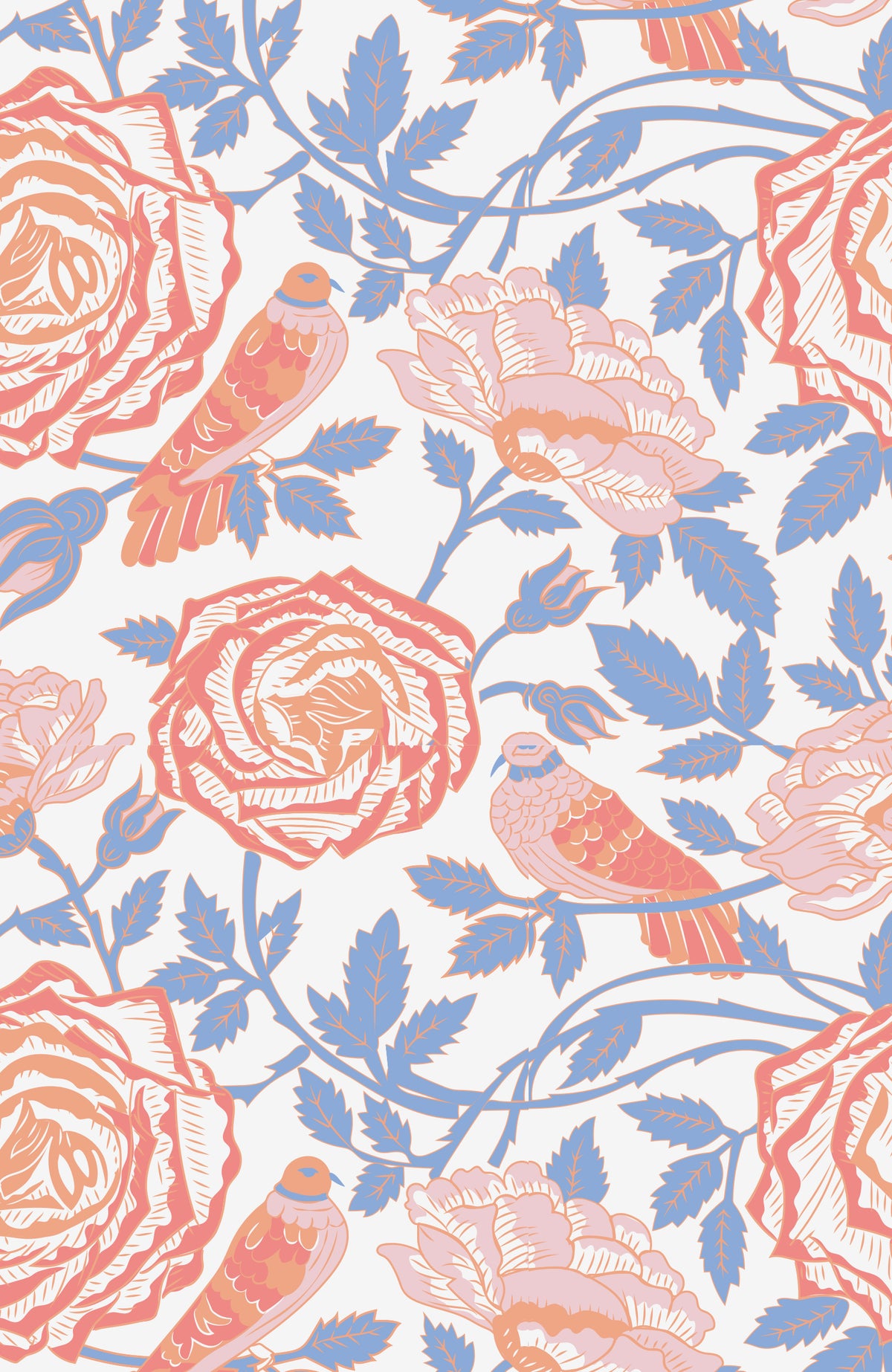 So Sweet Dress - Smell The Roses Peri Coral