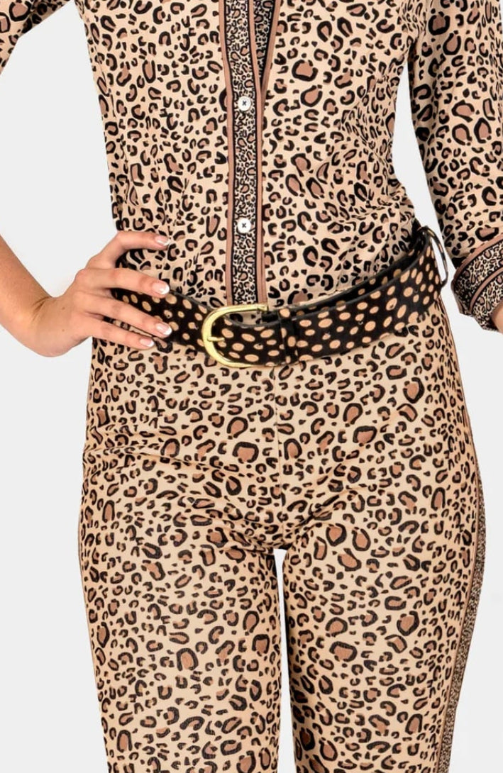 1 or 2 Inch Belted Bliss - Dalmatian