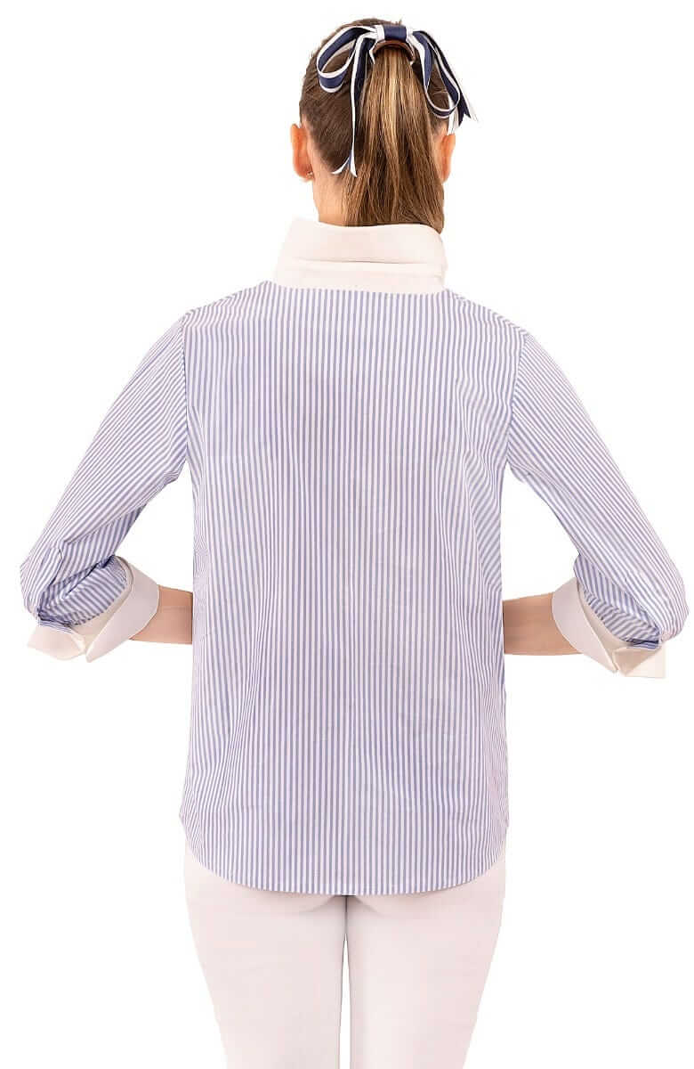 Boyfriend Shirt - Studio 54 Periwinkle