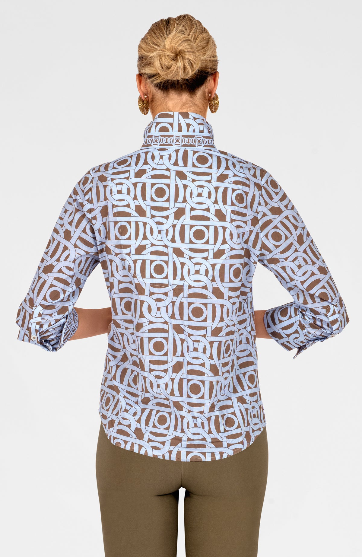 Boyfriend Shirt - Aubazine Brown