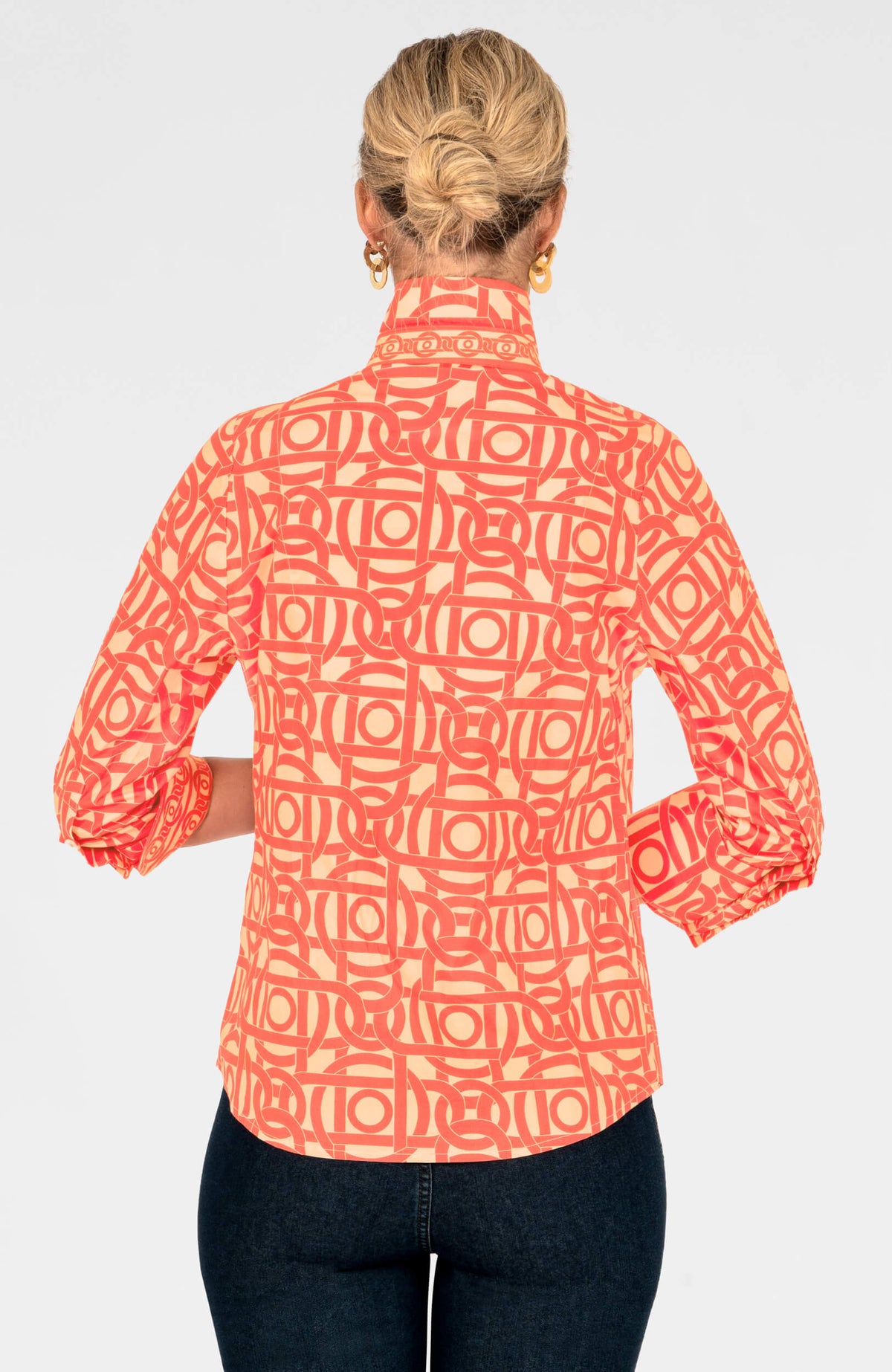 Boyfriend Shirt - Aubazine Coral