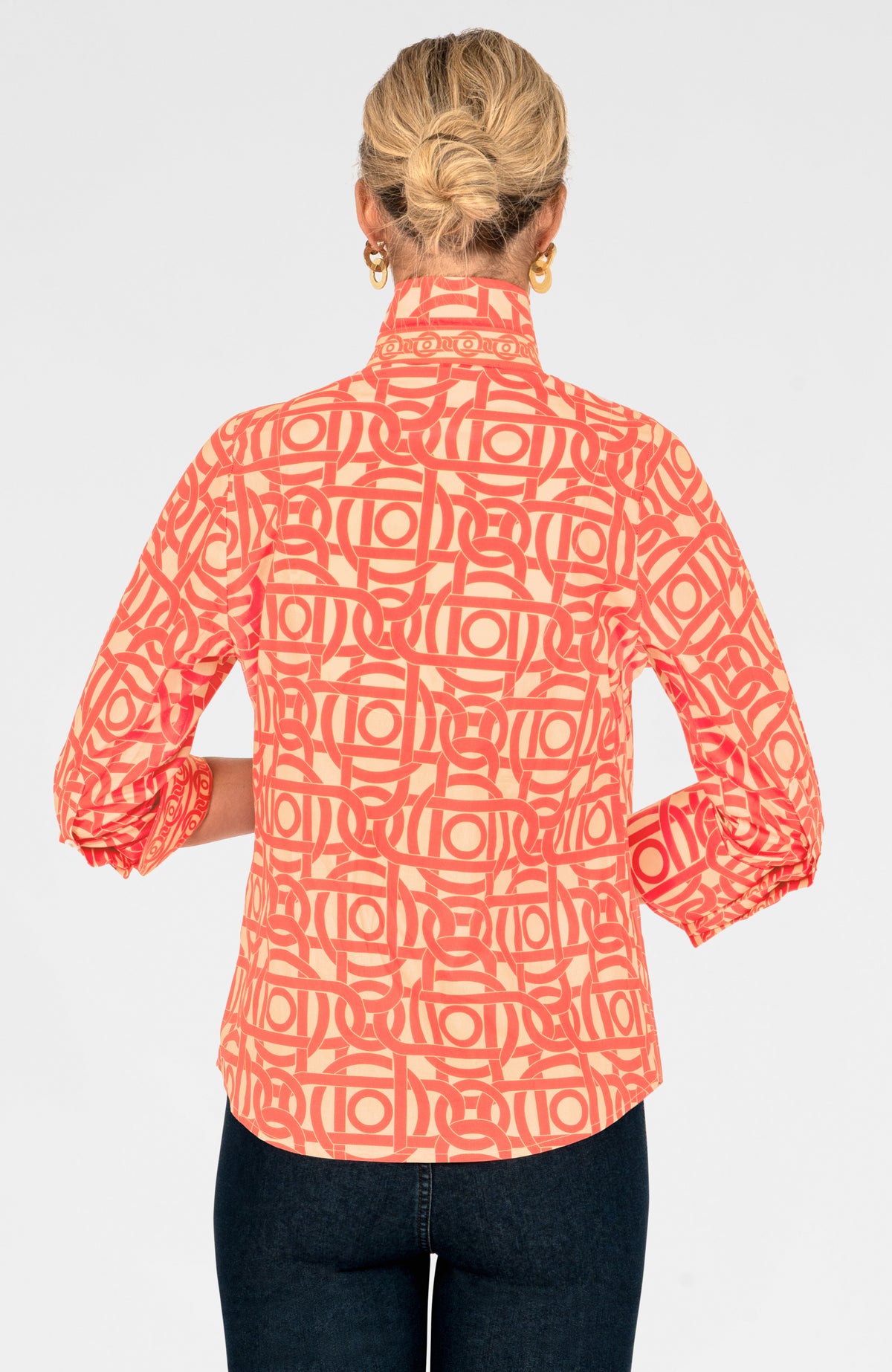 Boyfriend Shirt - Aubazine Coral