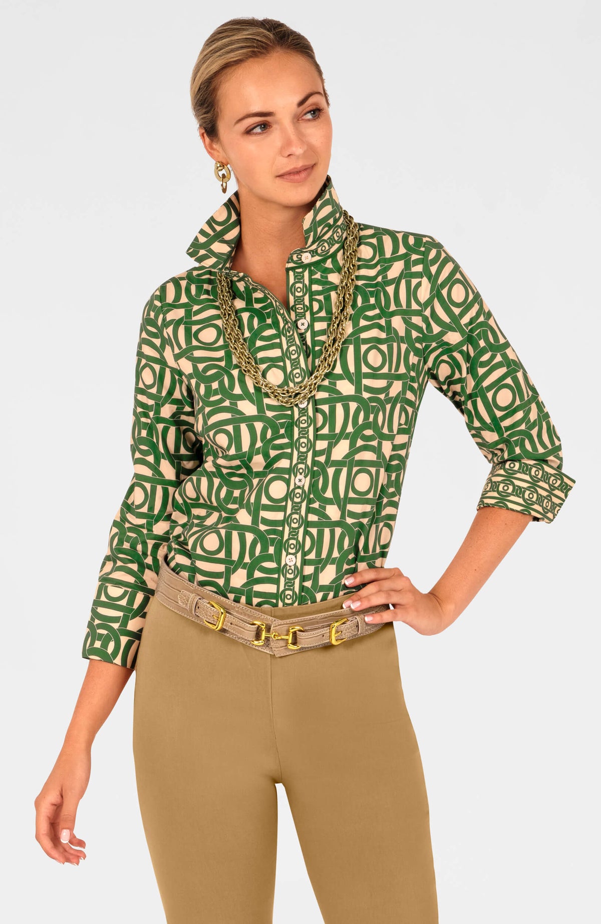 Boyfriend Shirt - Aubazine Forrest