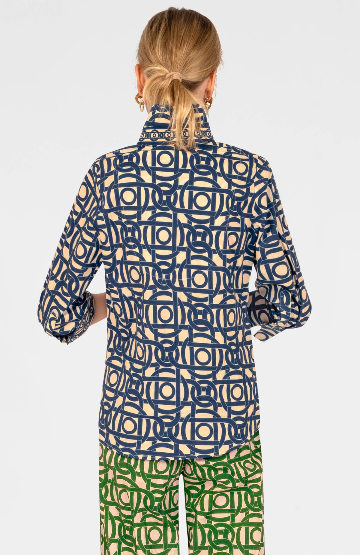 Boyfriend Shirt - Aubazine Navy