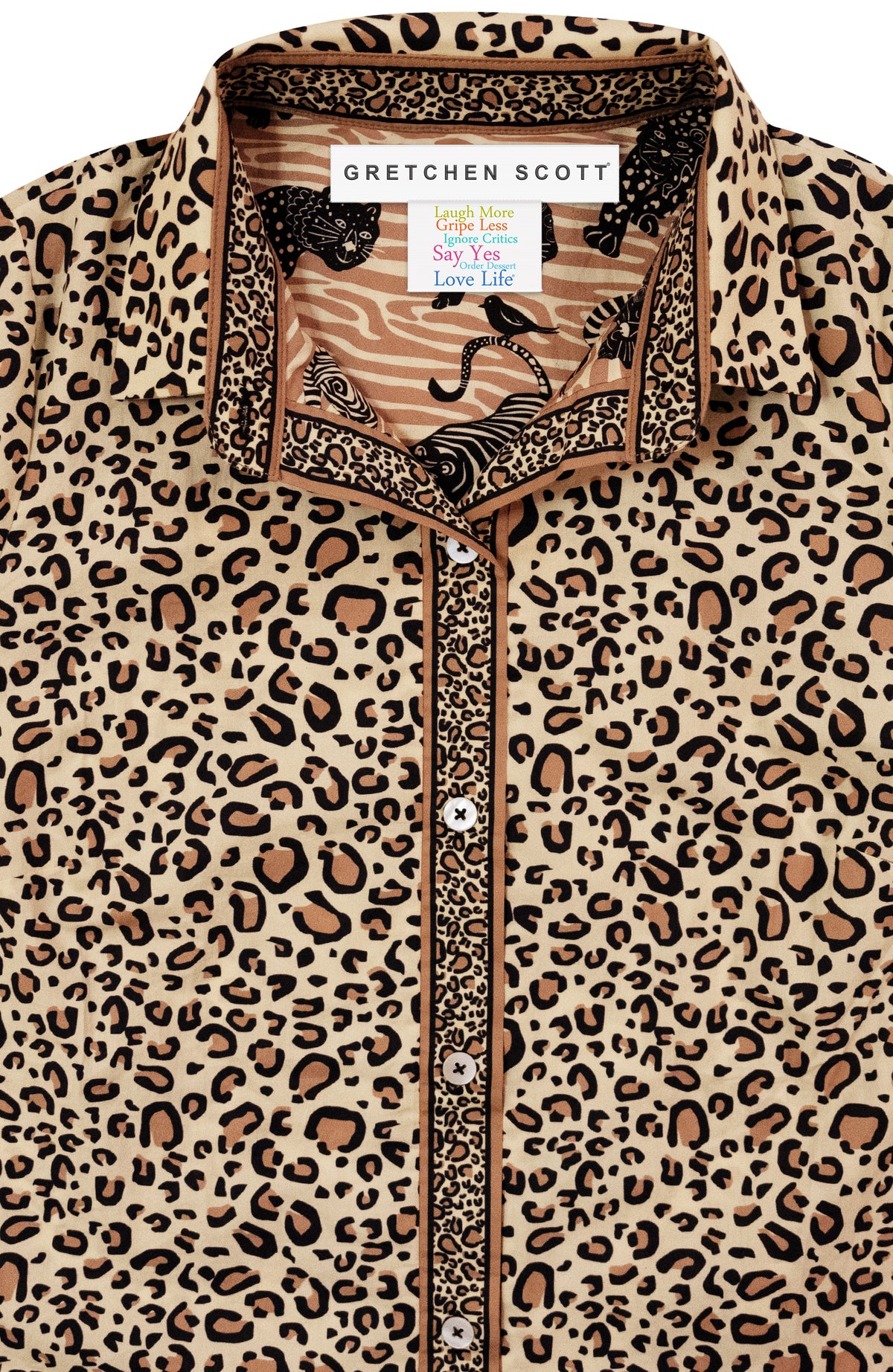 Ex-Boyfriend Cotton Shirt - Cougar Neutral
