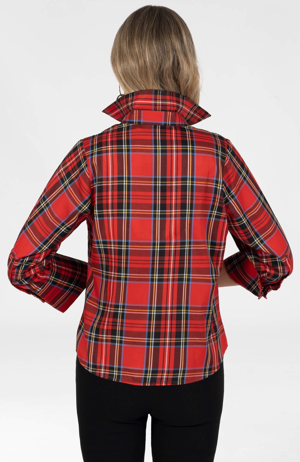 Boyfriend Shirt Duke Of York Red Multi