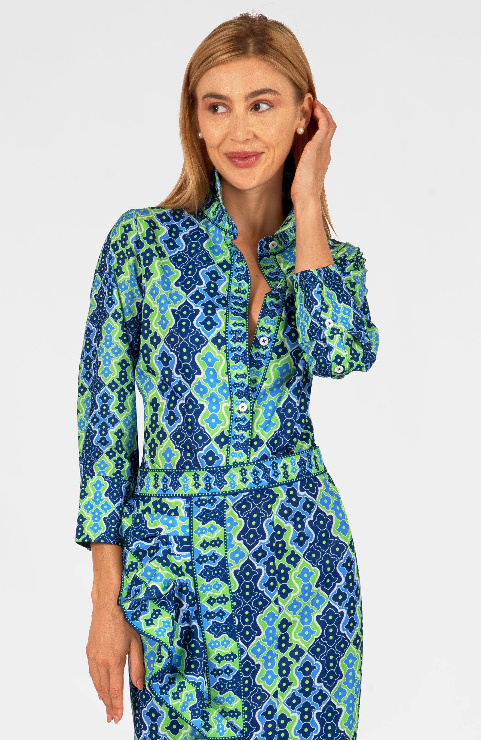 Boyfriend Shirt - Goody Goody Gumdrops Kelly