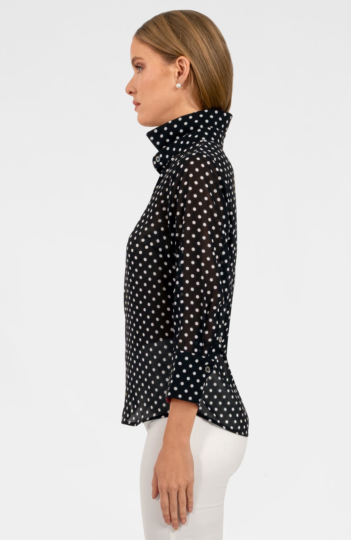 Tango Boyfriend Shirt - Polka Dot
