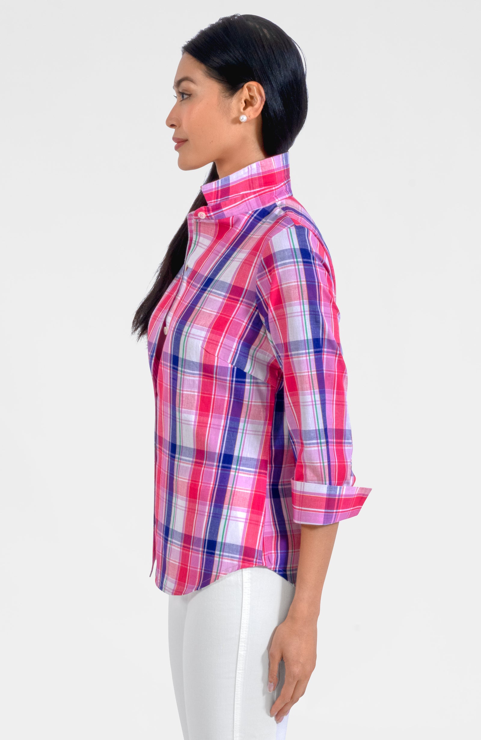Picnic Time Boyfriend Shirt Red
