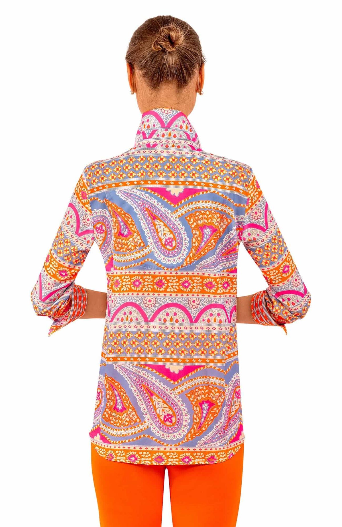 Boyfriend Shirt - Paisley Park Brights