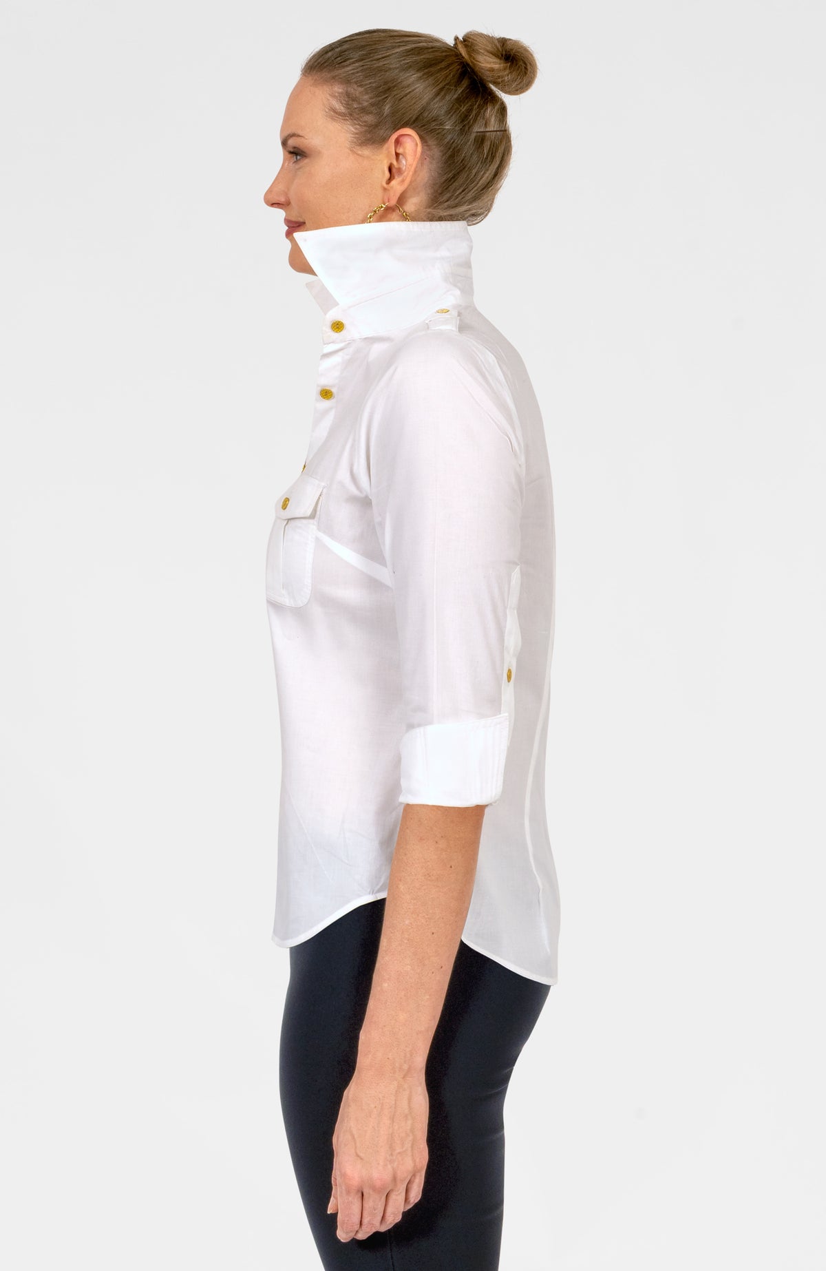 Safari Boyfriend Shirt White