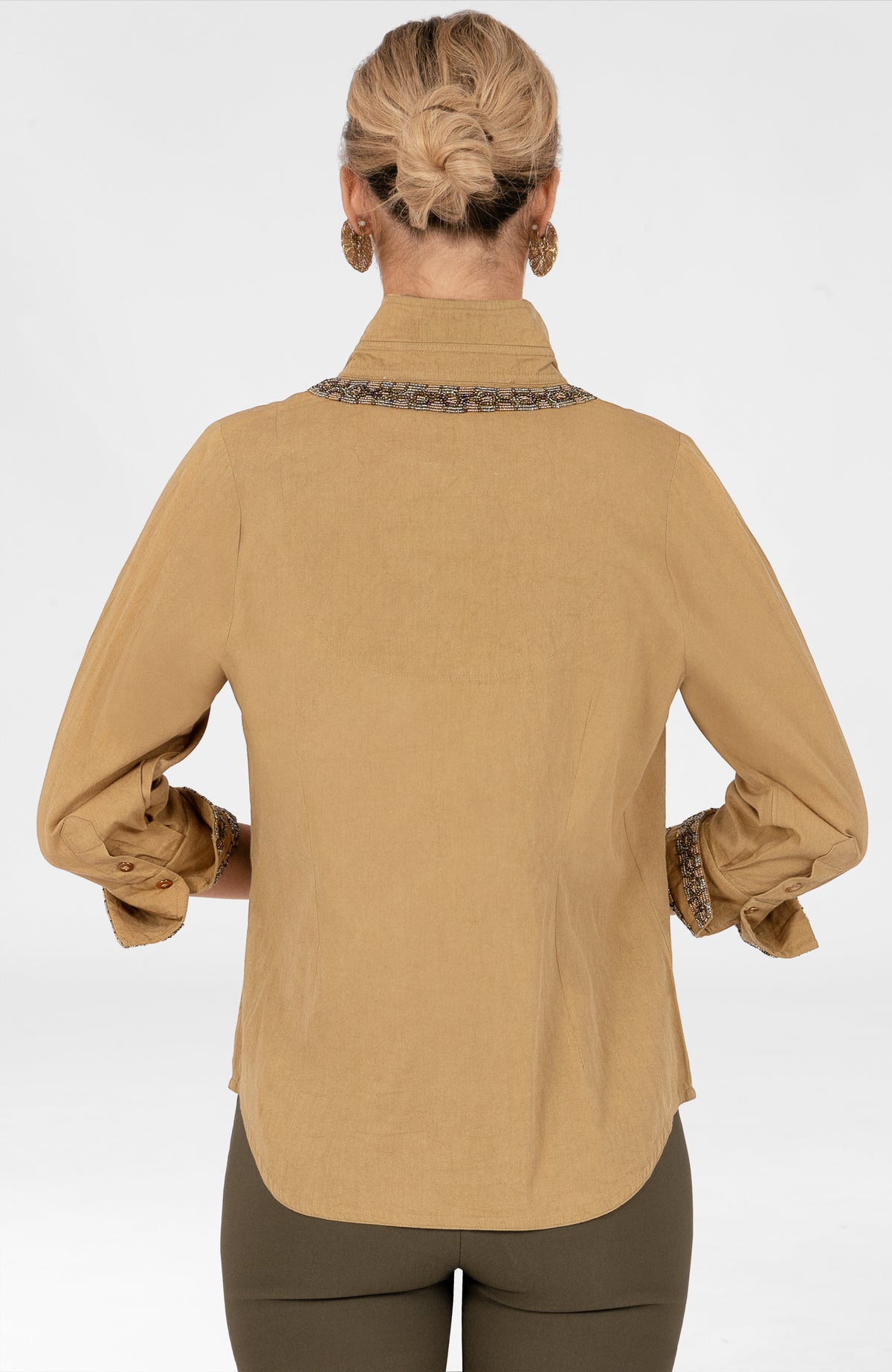 Sssss...Snake Shirt Khaki