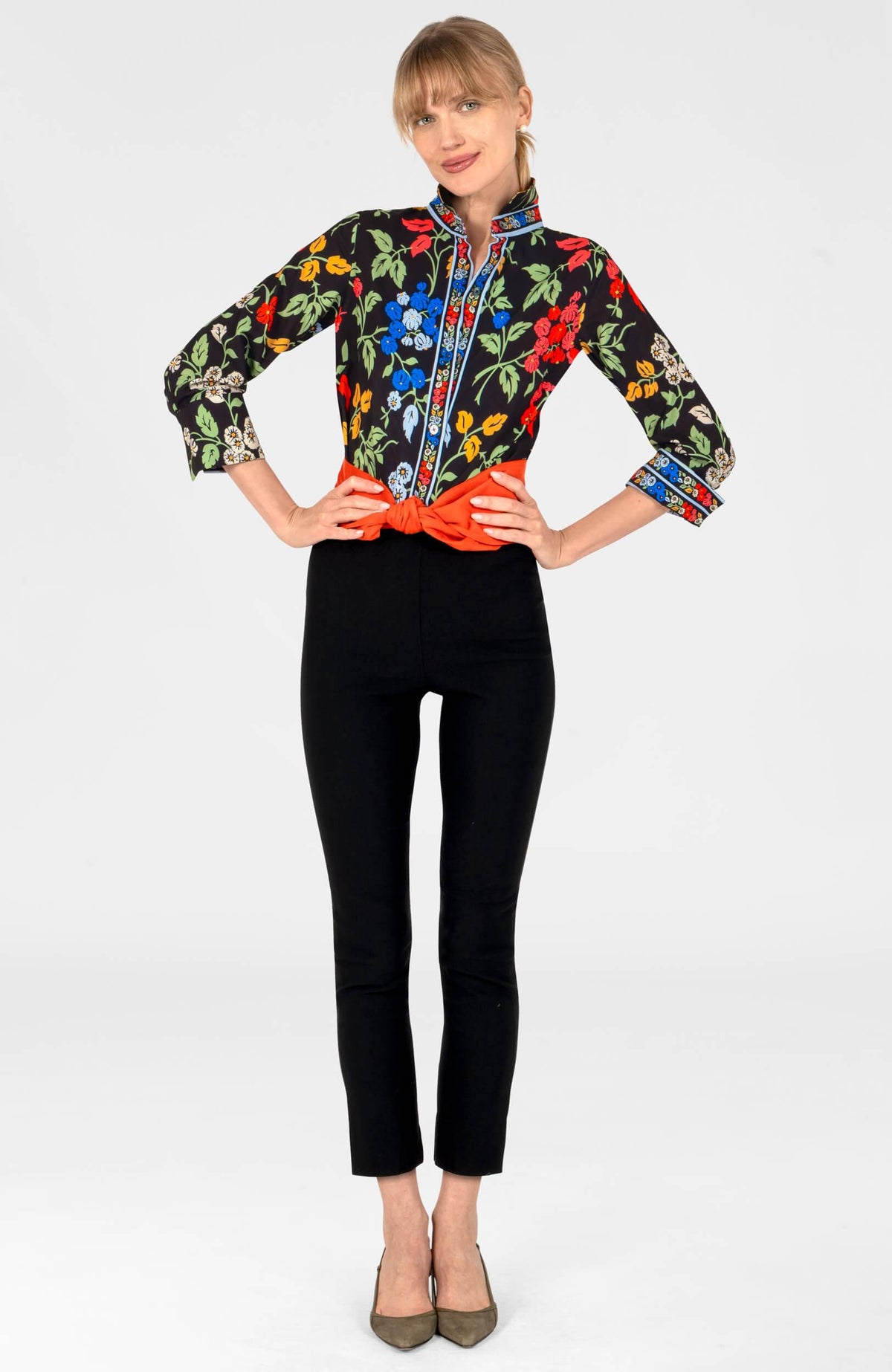 Boyfriend Cdc Shirt - Winter Garden Black