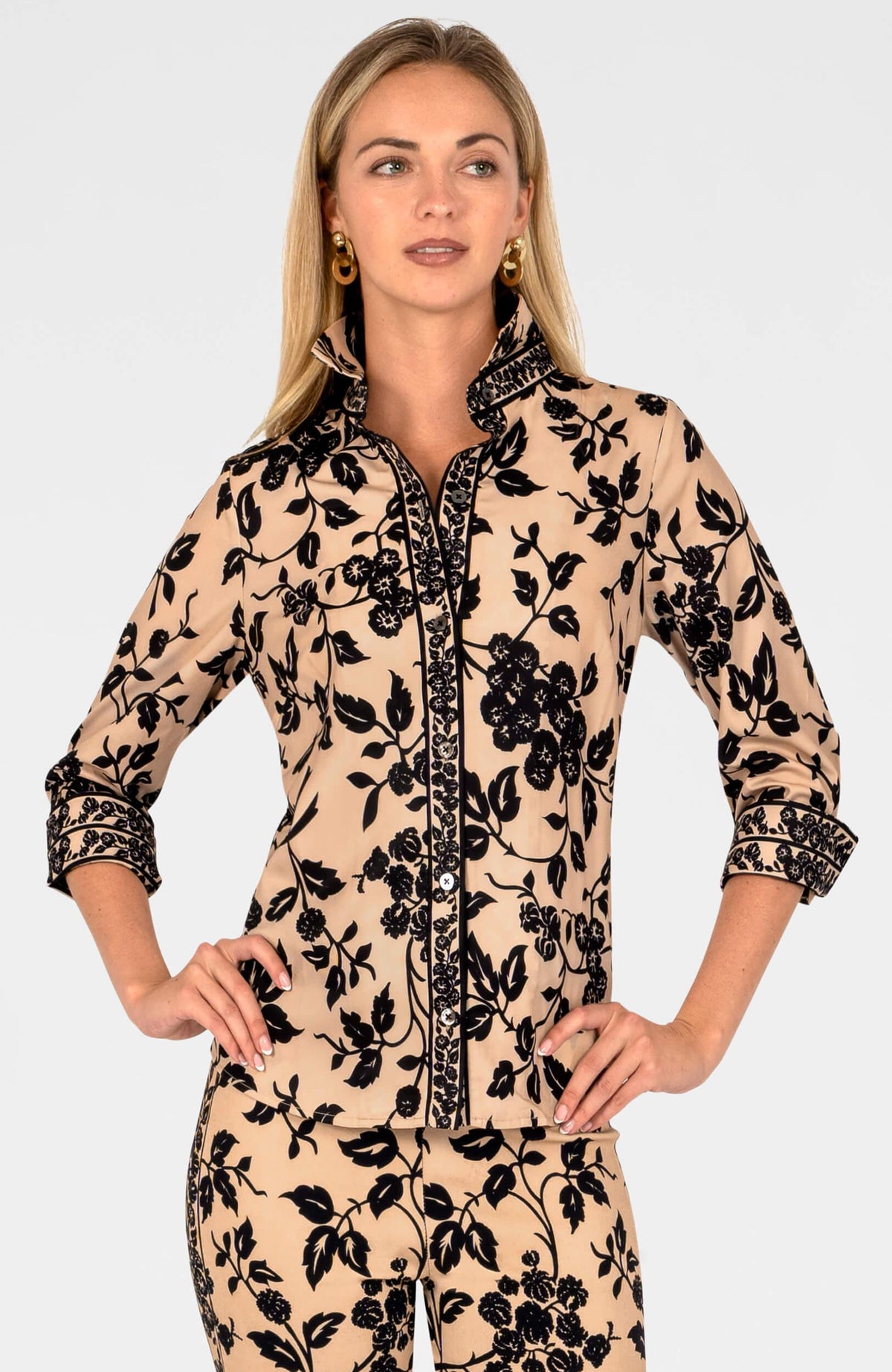 Boyfriend Cdc Shirt - Winter Garden Khaki