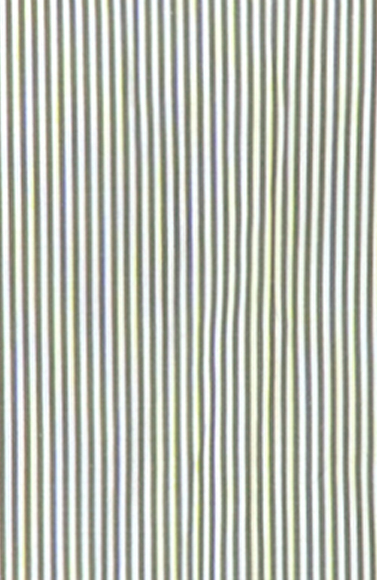 Boyfriend Cotton Shirt - Stripe Olive