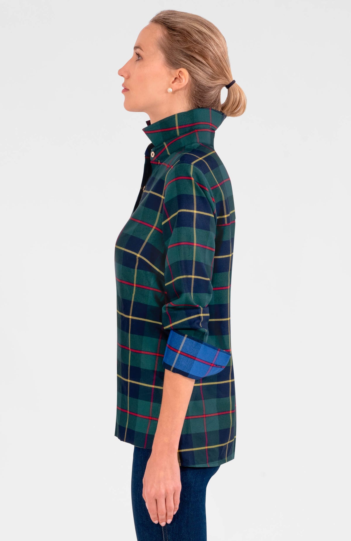 Comfy Cozy Shirt - Plaidly Cooper Green Multi