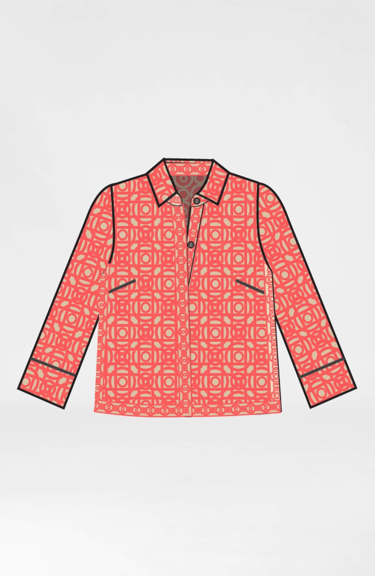 Effortless Top - Aubazine Coral