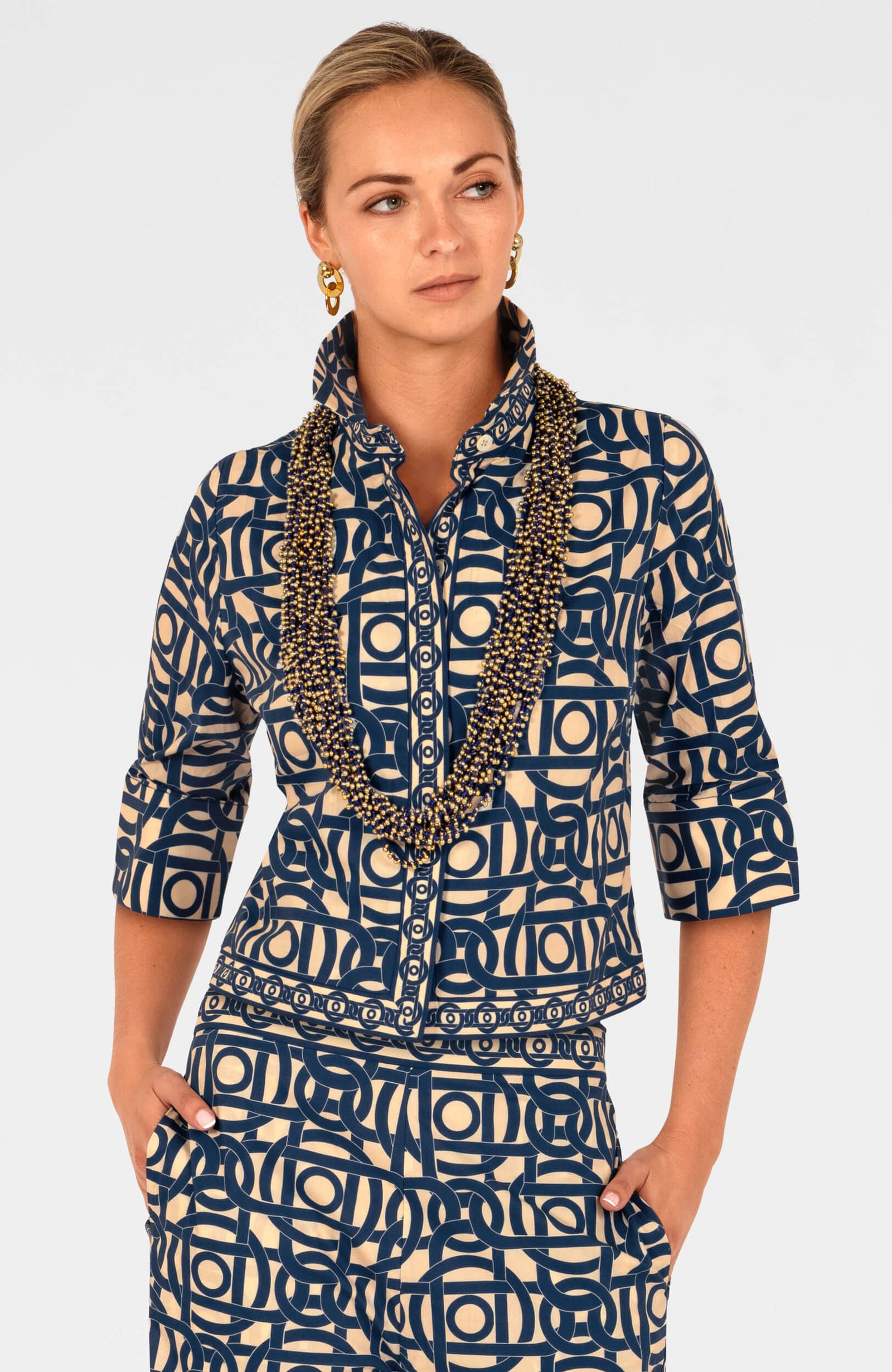 Effortless Top - Aubazine Navy