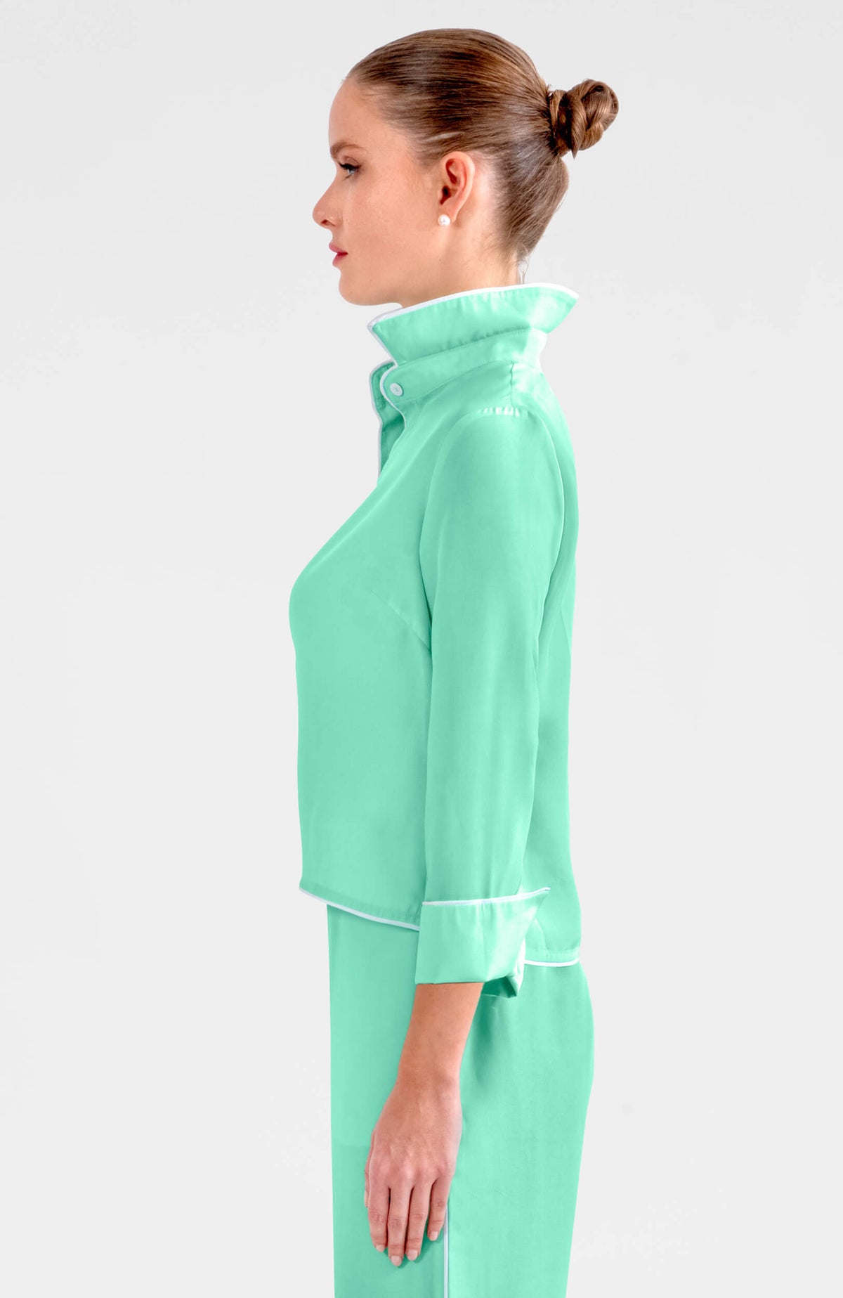 Too Cool For School Shirt Seafoam