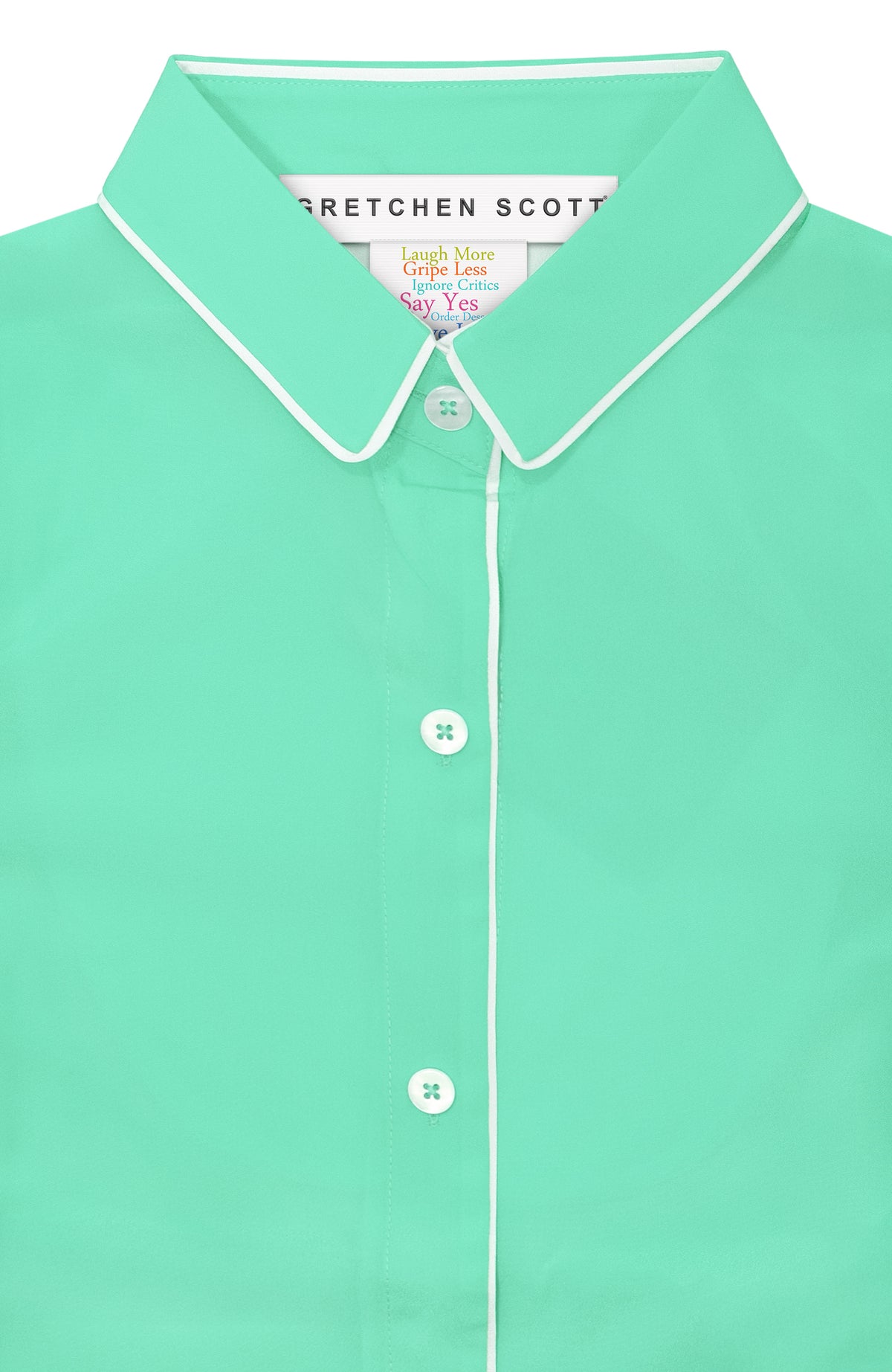 Too Cool For School Shirt Seafoam