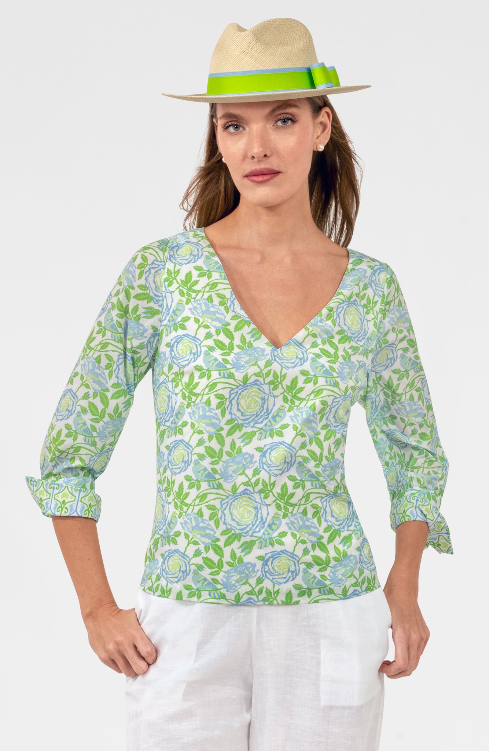 Silky Everyone Top - Smell The Roses Kelly Peri