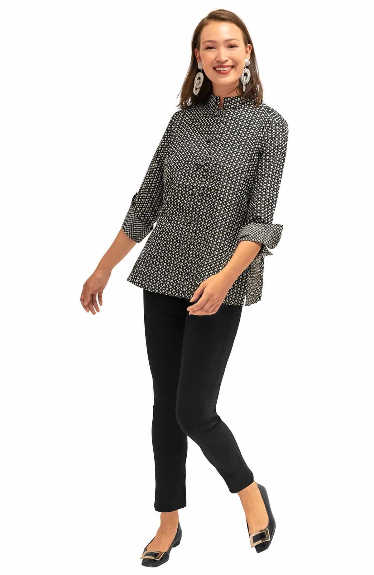 Forget Me Knot Top - Foulardio - Final Sale Black