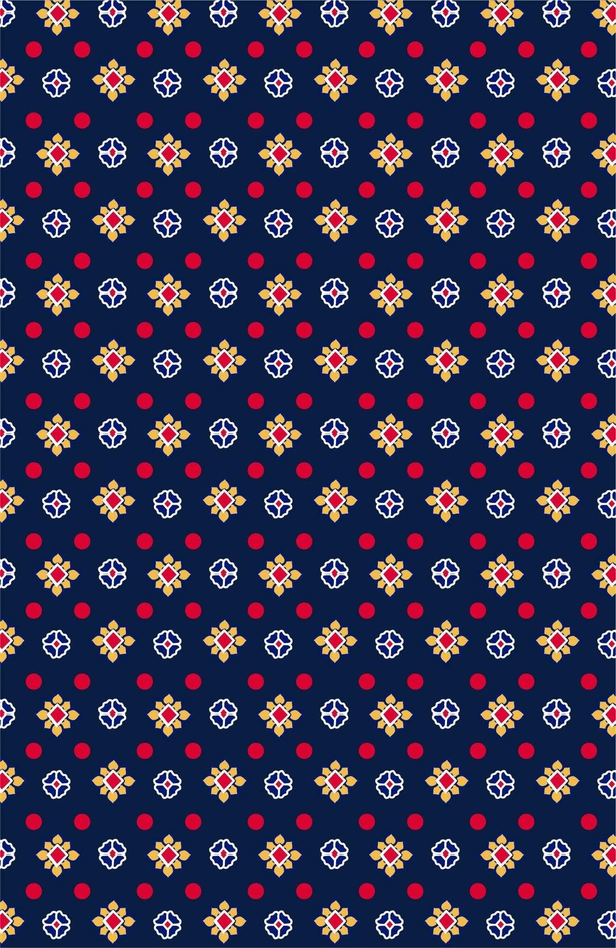 Forget Me Knot Top - Foulardio - Final Sale Navy Red
