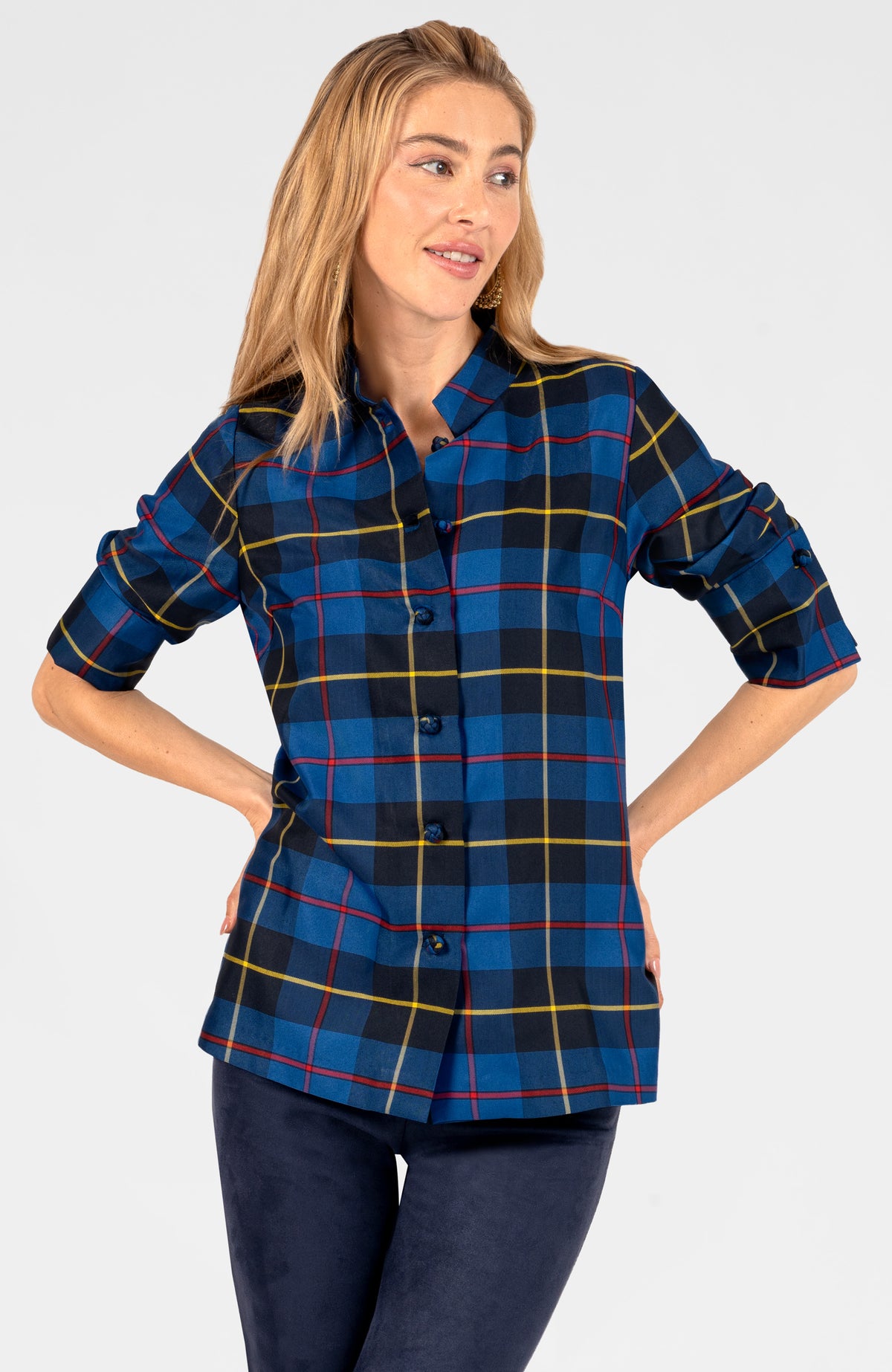 Forget Me Knot Top - Plaidly Cooper