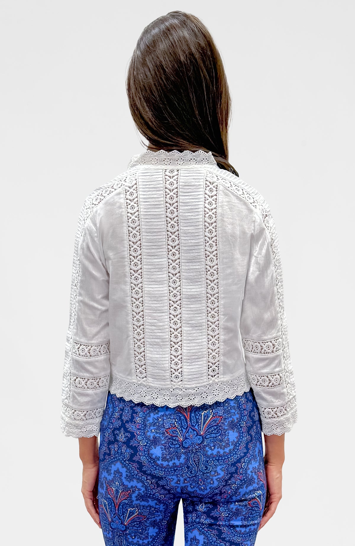 Schiffili Royale Top White