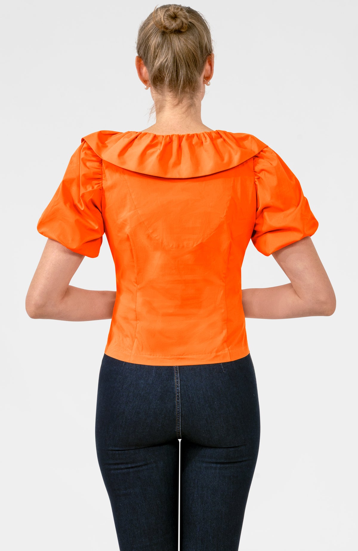 Picture Perfect Top - Solid Orange