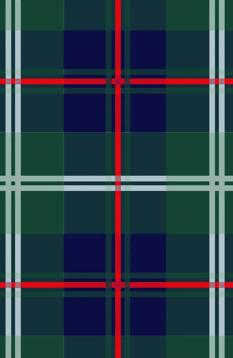 Ruffneck Top - Middleton Plaid Green