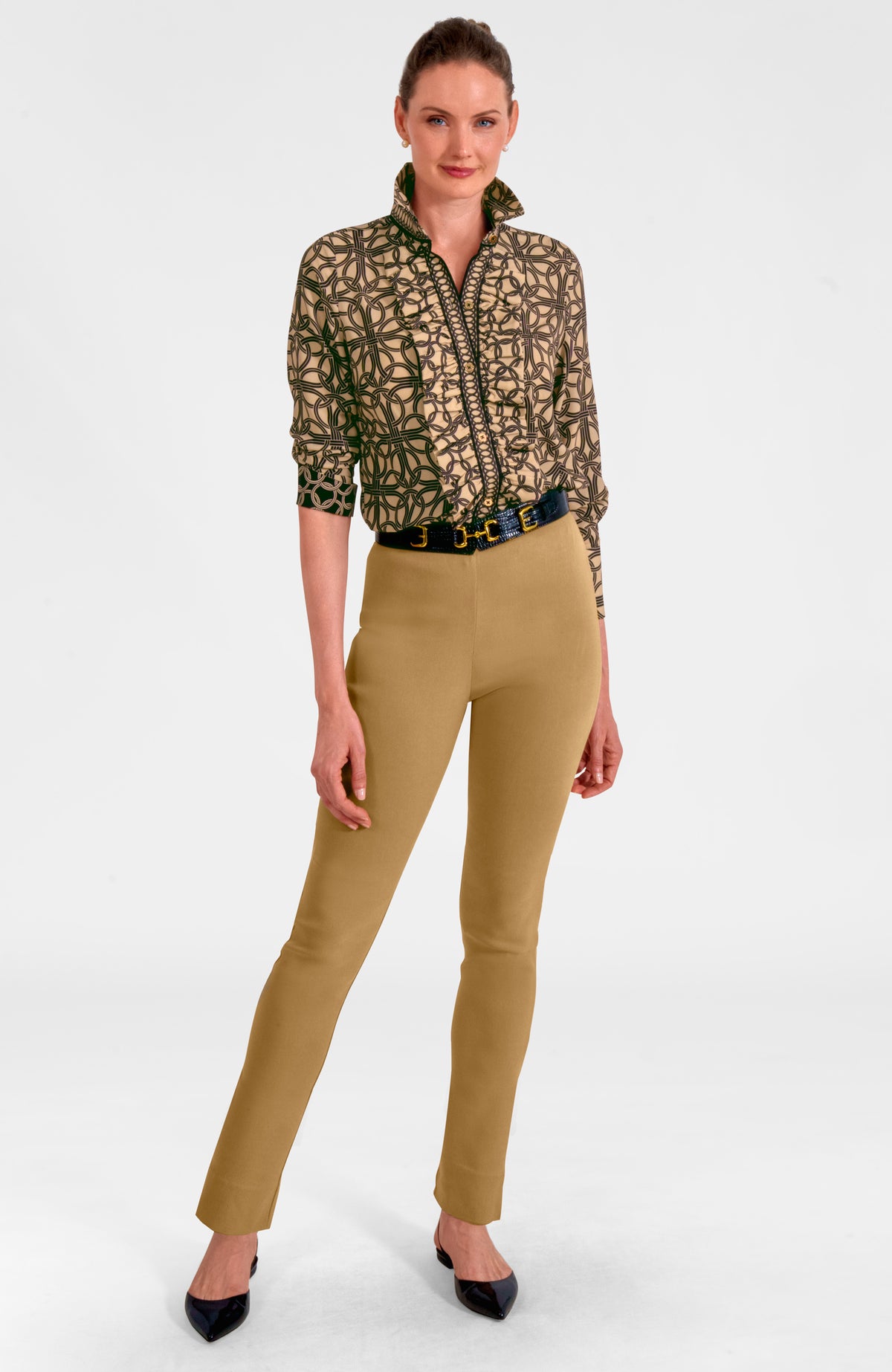 Ruffle Rumble Blouse - Ring Toss