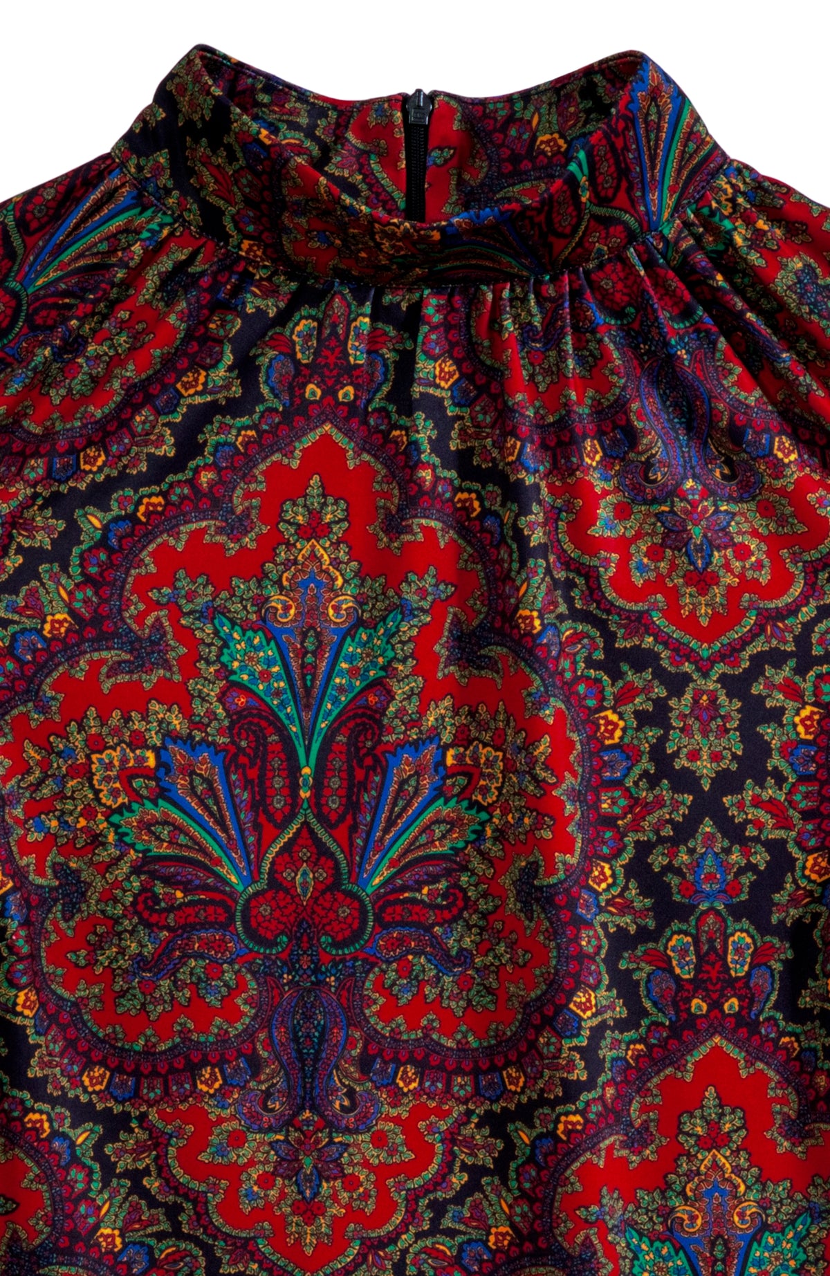Scorching Hot Top - Passion Paisley Black