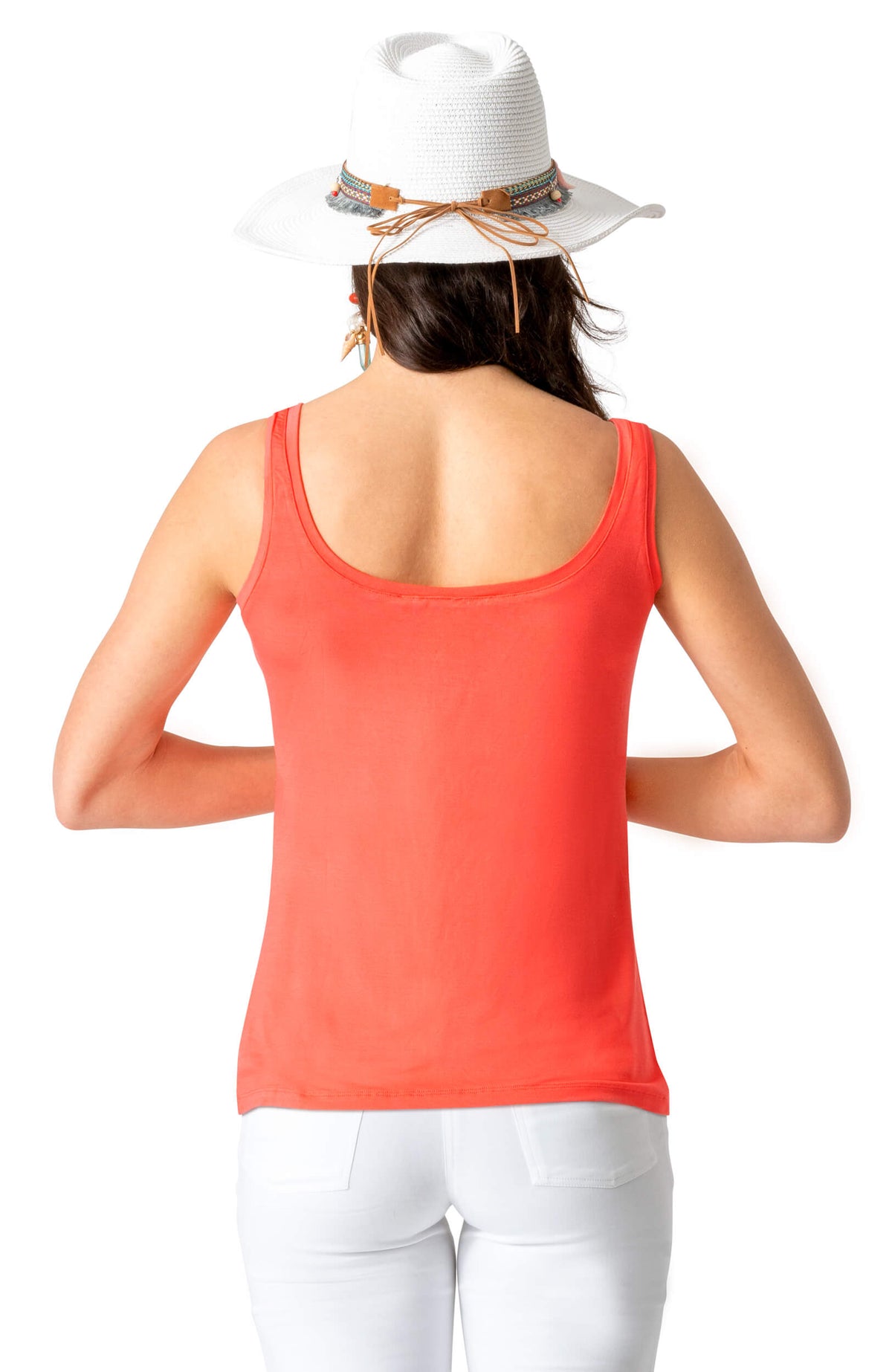 Beyond The Beyond Softest Tank Top Coral