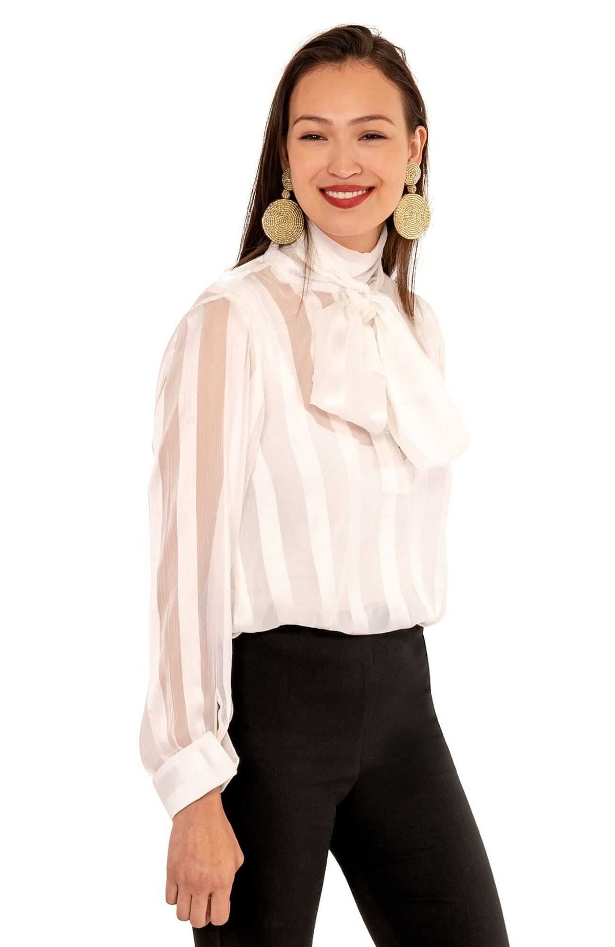 The Billowy Blouse White