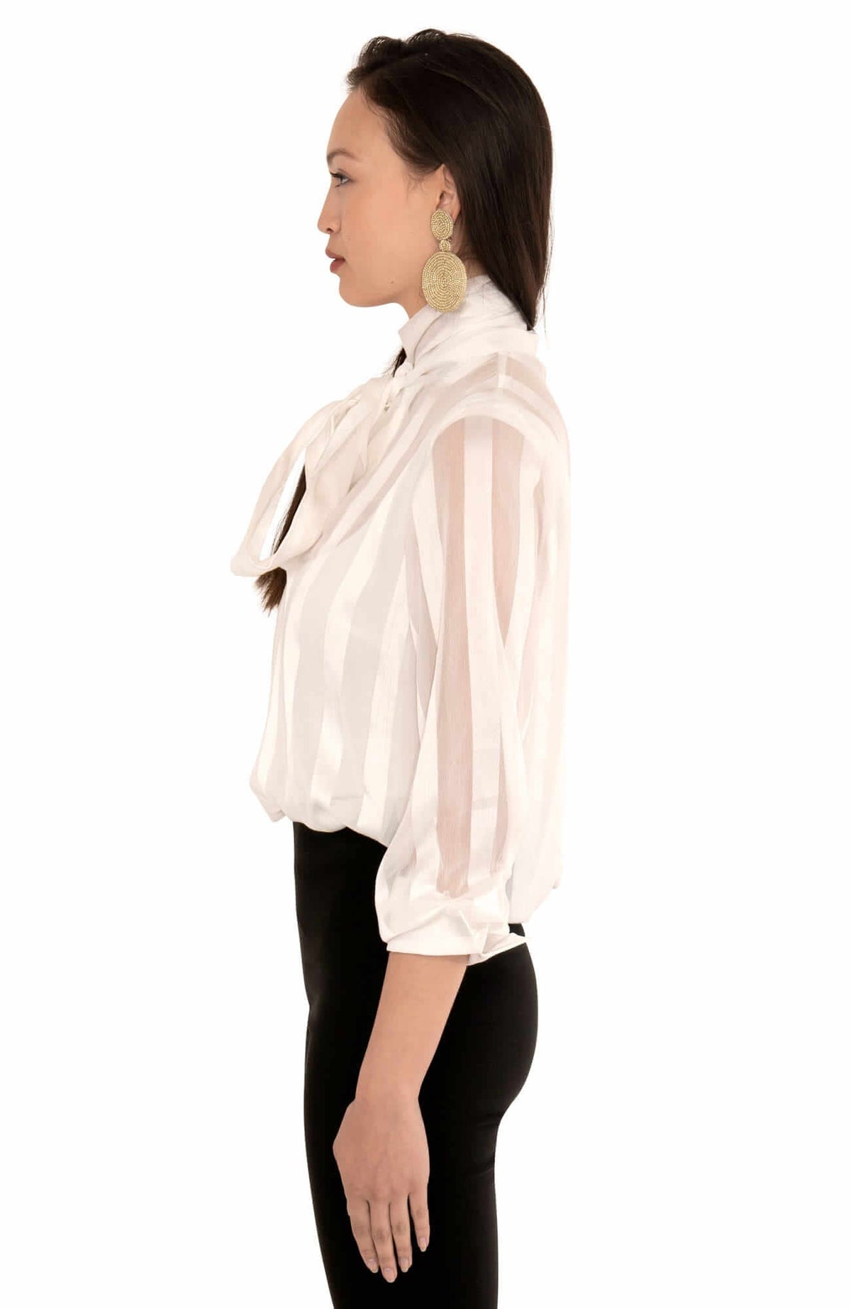 The Billowy Blouse White