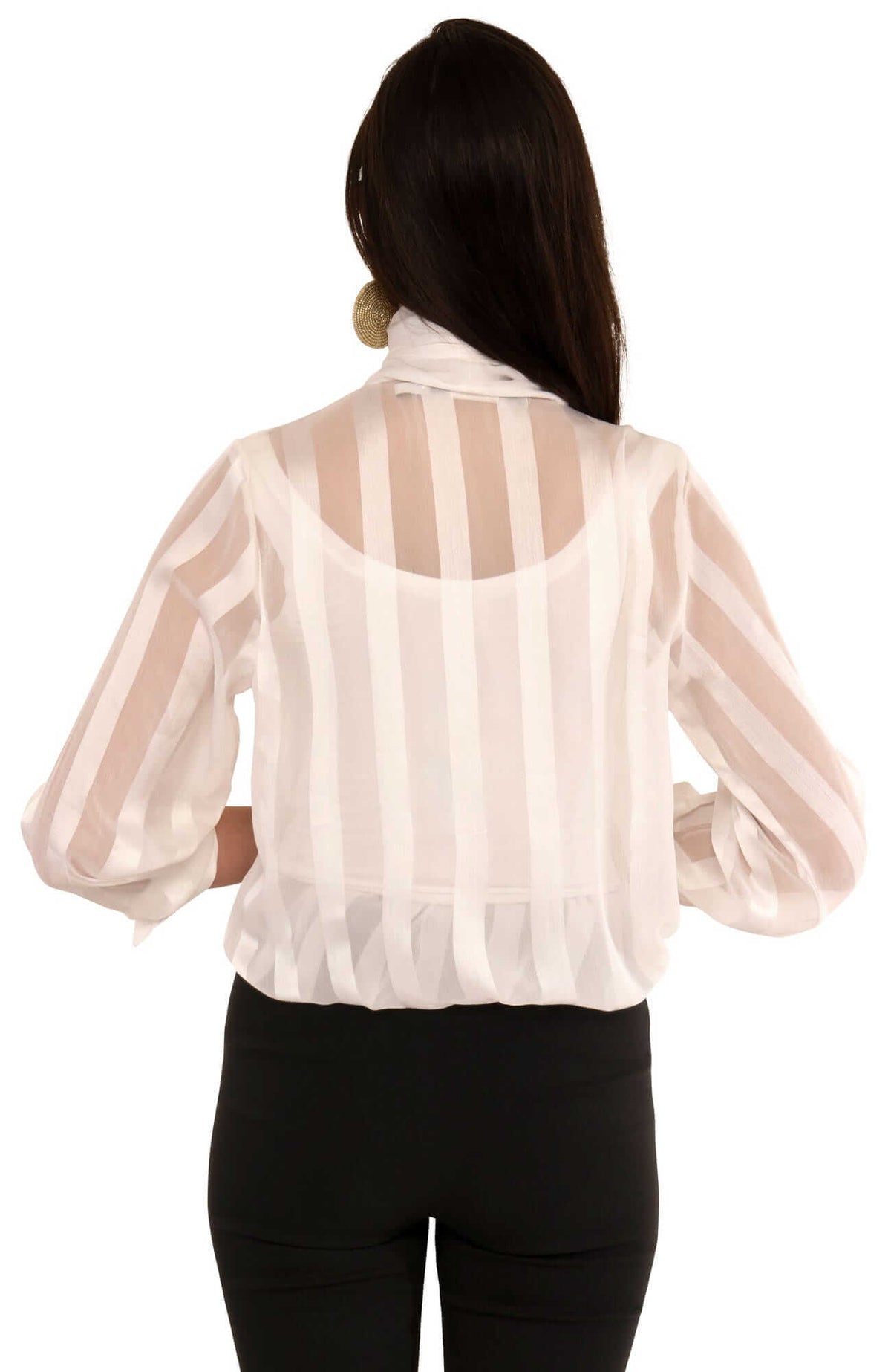 The Billowy Blouse White