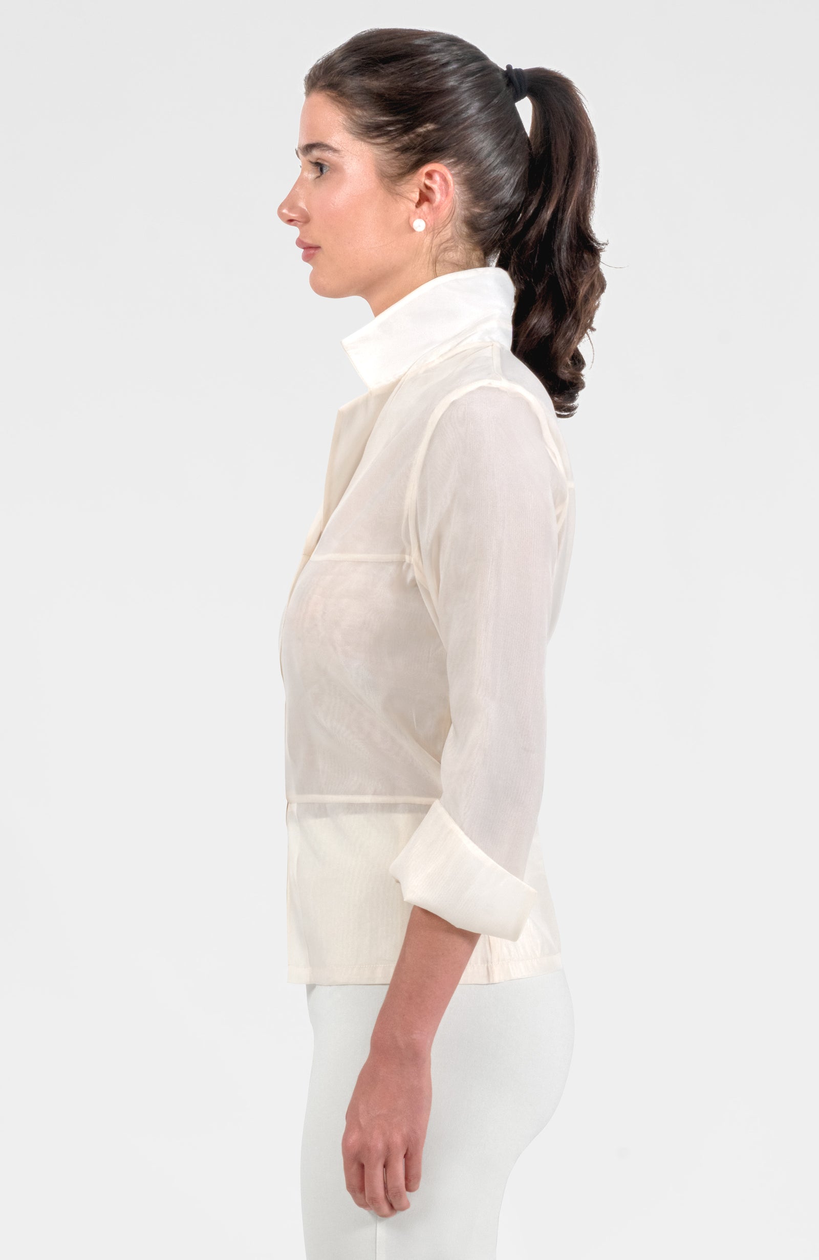 Triple Crown Top Ivory