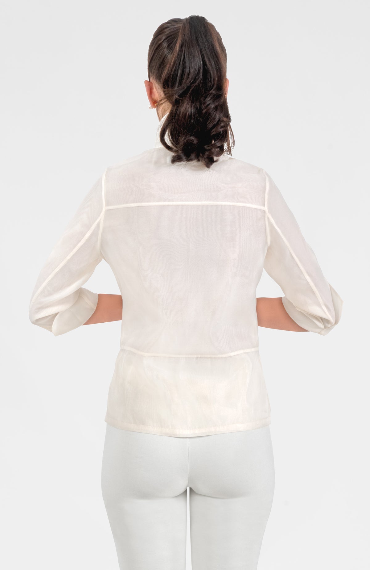 Triple Crown Top Ivory
