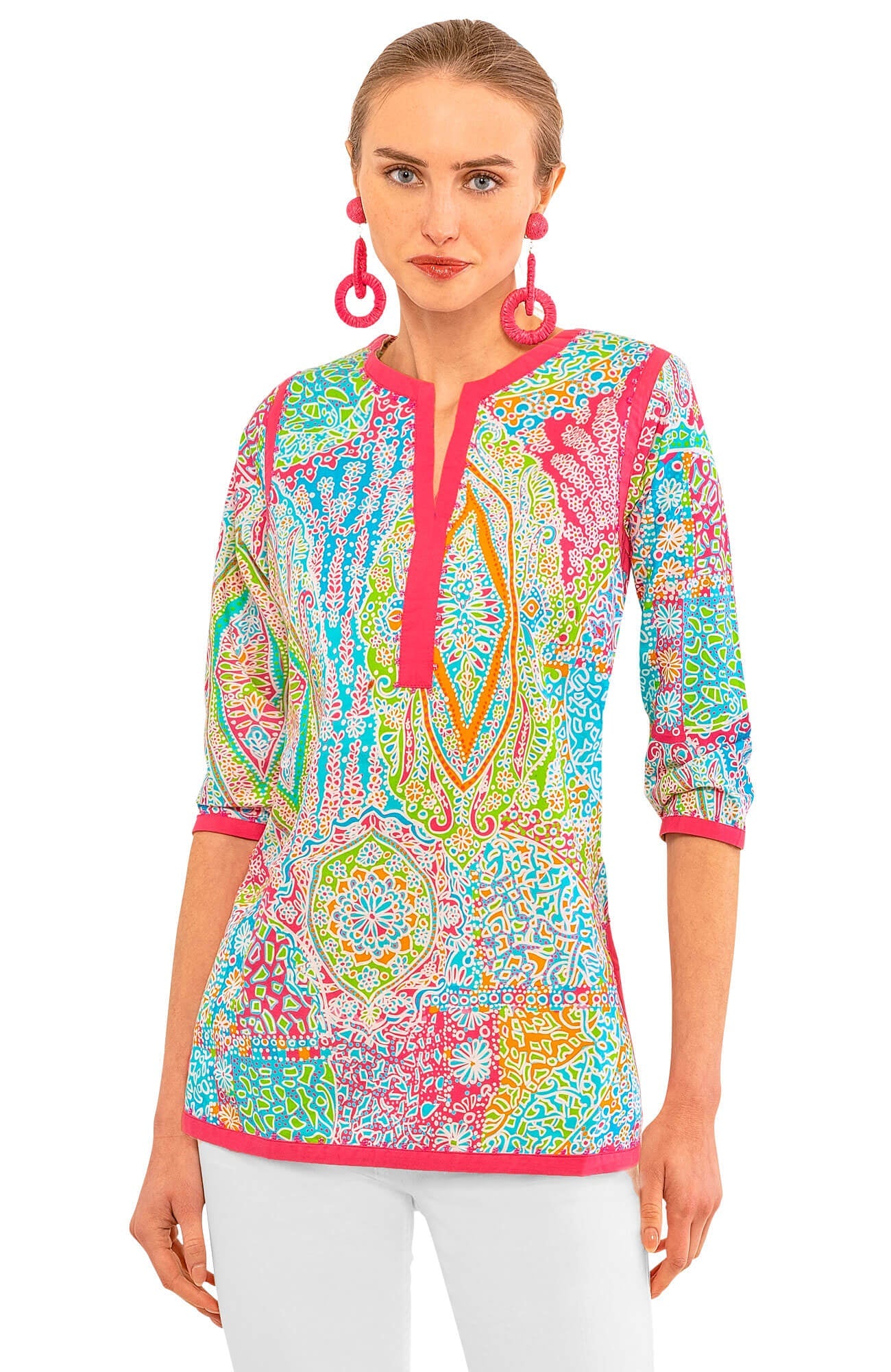 Embellished Tunic - Grand Bazaar Brights