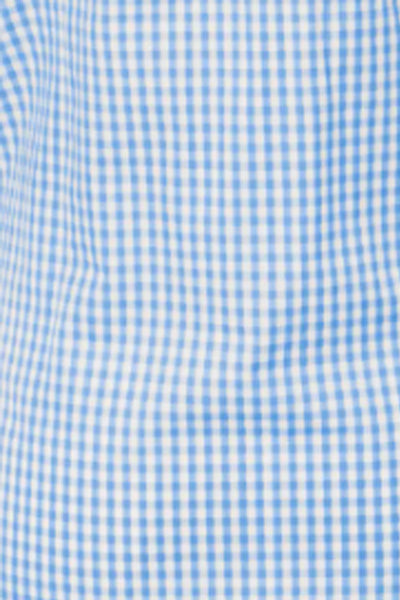 The Julie Dress- Gingham Periwinkle