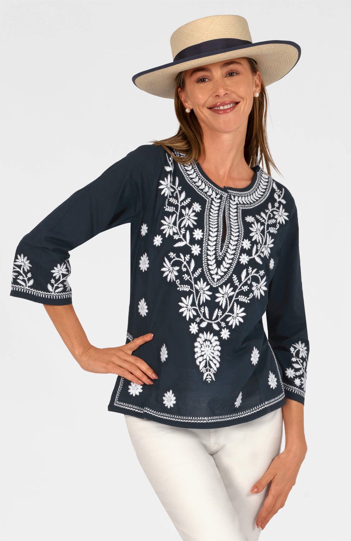 Classic Embroidered Tunic