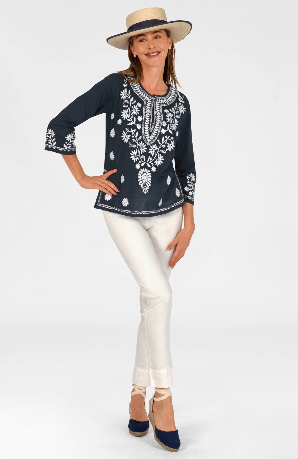 Classic Embroidered Tunic