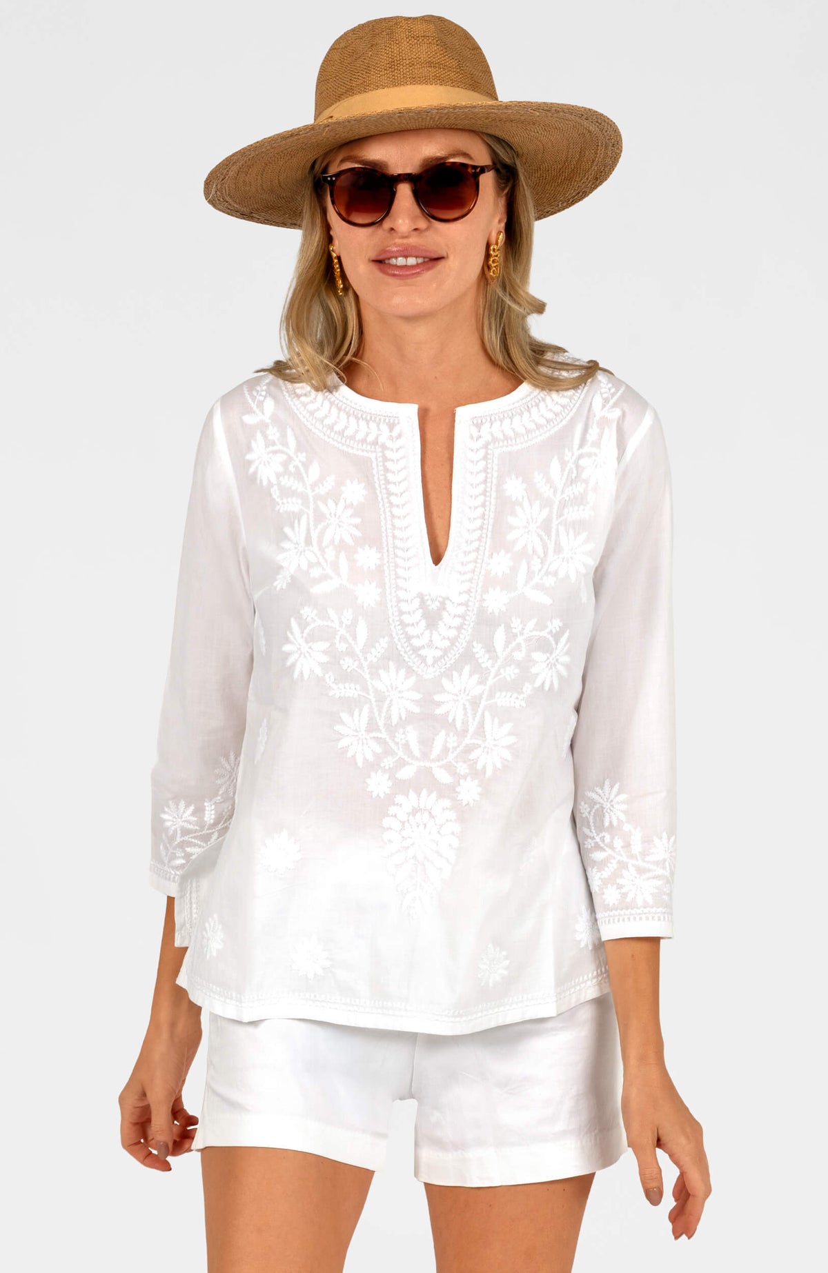 Classic Embroidered Tunic