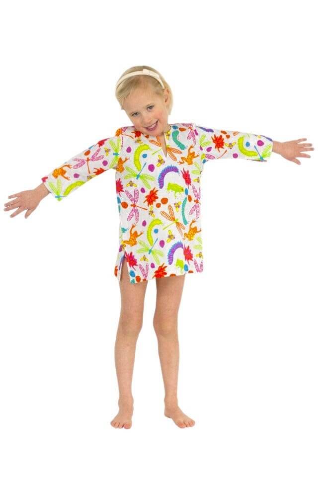 Mommy & Me Tunic - Bug Spray - Final Sale White