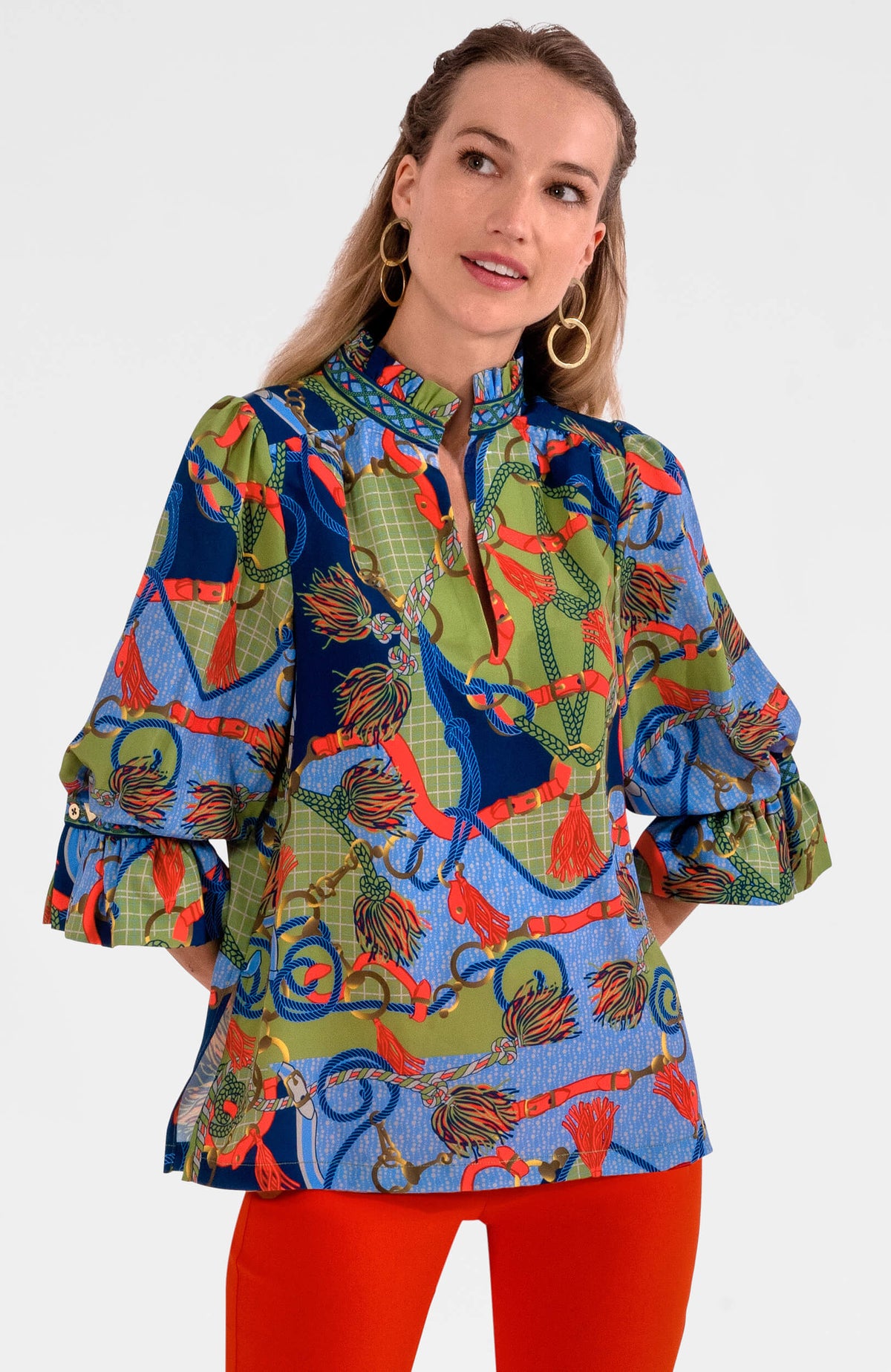 Ruffleneck Tunic - Ditto