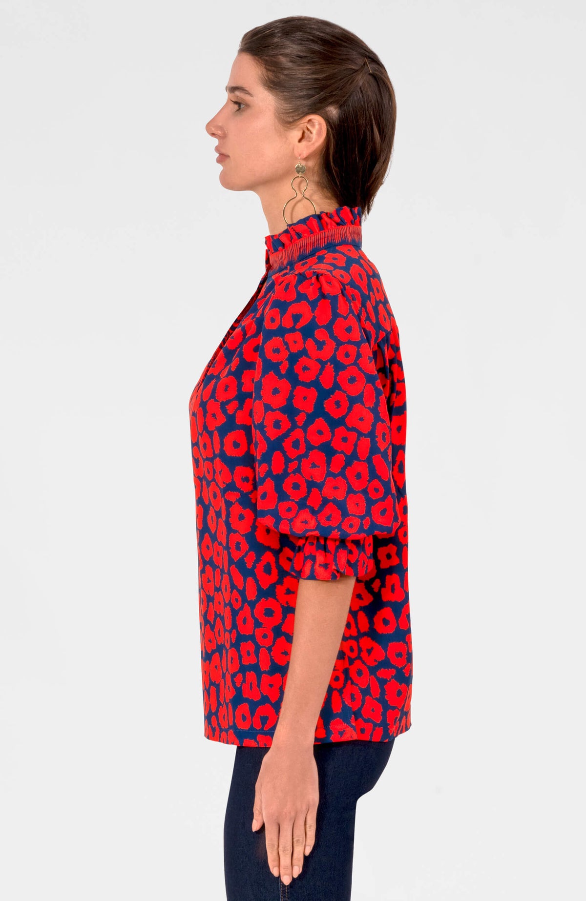 Ruffleneck Tunic - Me Jane